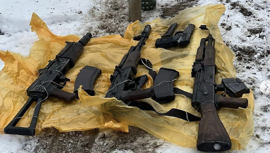 Более 2 тыс. единиц похищенного в январе оружия до сих пор не найдено в Казахстане