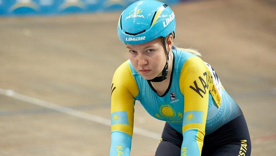 Казахстанка Рината Султанова завоевала «серебро» на гран-при по велоспорту на треке в Санкт-Петербурге