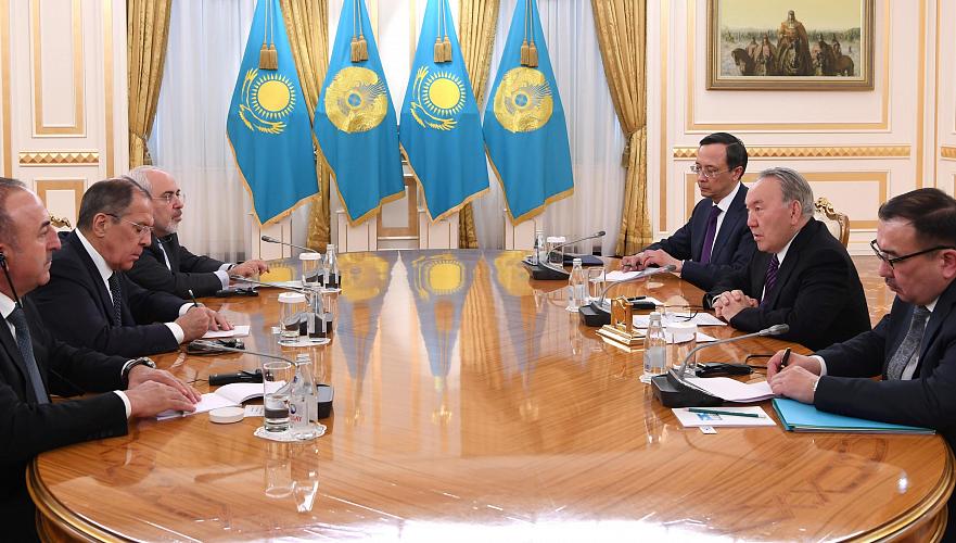 Главы МИД стран-гарантов мирного урегулирования в Сирии благодарят Казахстан за площадку в Астане