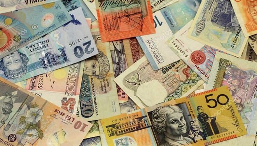 Официальные рыночные курсы валют на 22-24 января установил Нацбанк Казахстана