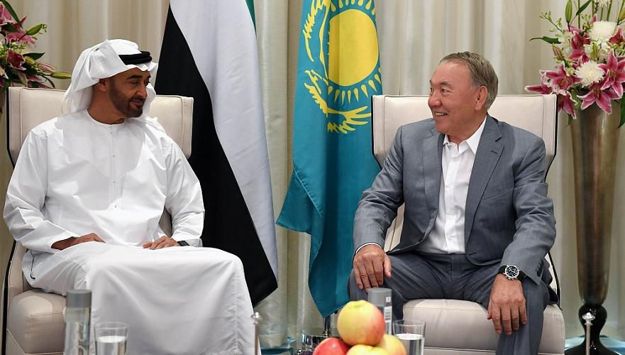 Nazarbayev conducted negotiations with prince of Abu-Dhabi