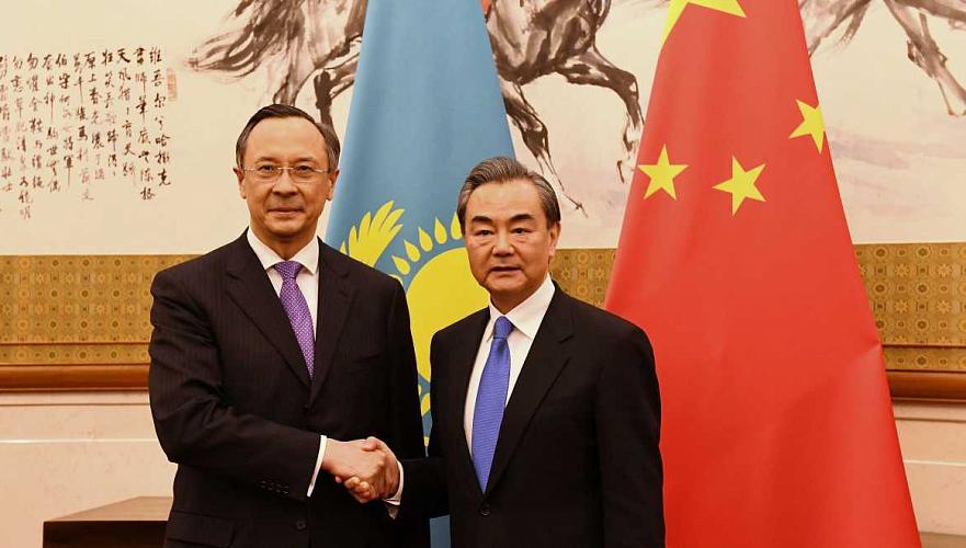 Главы МИД Казахстана и Китая согласовали подготовку визита Назарбаева в КНР