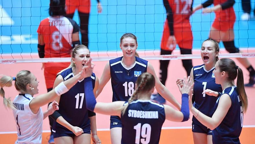 Женская команда Казахстана по волейболу пробилась на азиатский квалификационный турнир