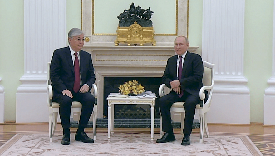 Токаев и Путин обсуждали в Москве создание «тройственного газового союза»