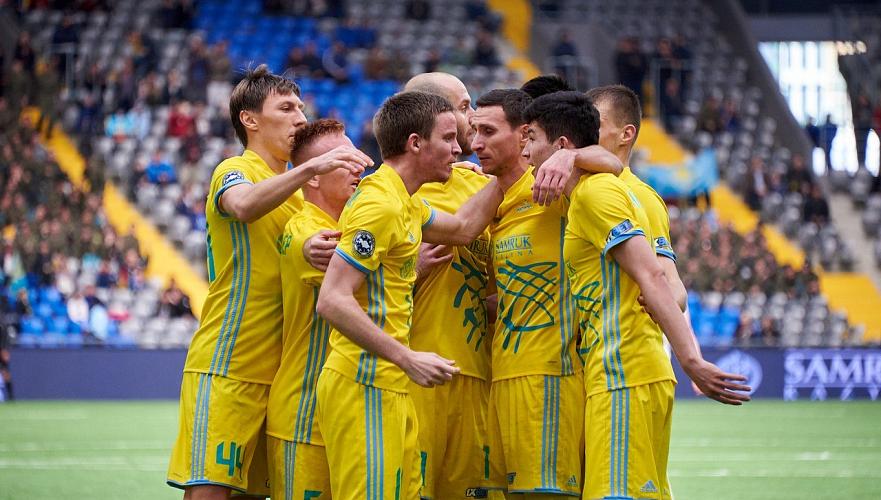 «Астана» вырвала победу у «Кызыл-Жар СК» и сохранила лидерство в чемпионате Казахстана по футболу