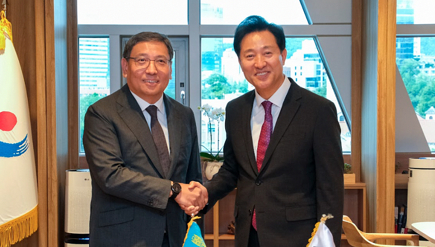 Досаев встретился с мэром Сеула для обсуждения двухстороннего сотрудничества