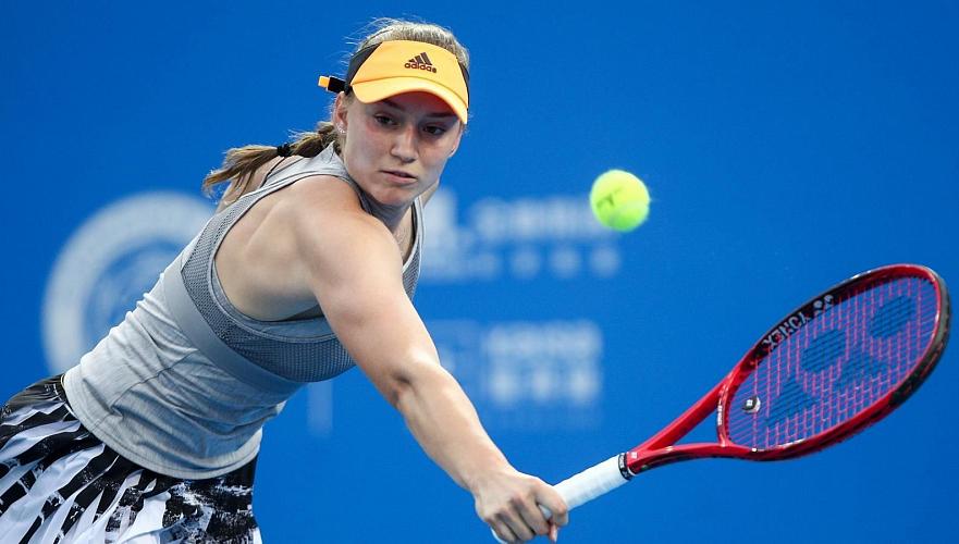 Елена Рыбакина одержала победу на теннисном турнире WTA в Австралии