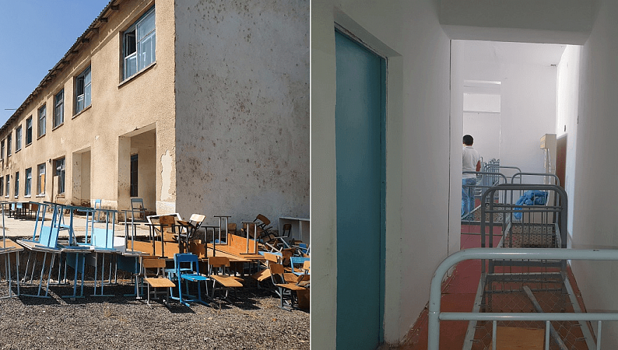 Два здания в Шымкенте готовят для возможного приема 600 беженцев из Афганистана