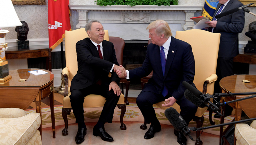 Трамп приветствовал решение Назарбаева сложить полномочия