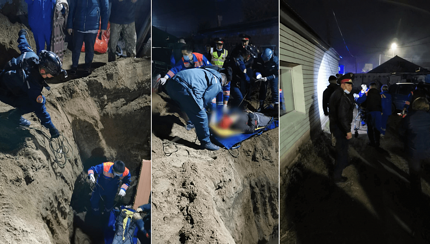 Мальчика в Павлодаре вызволяли из ямы с альпинистским снаряжением, он госпитализирован