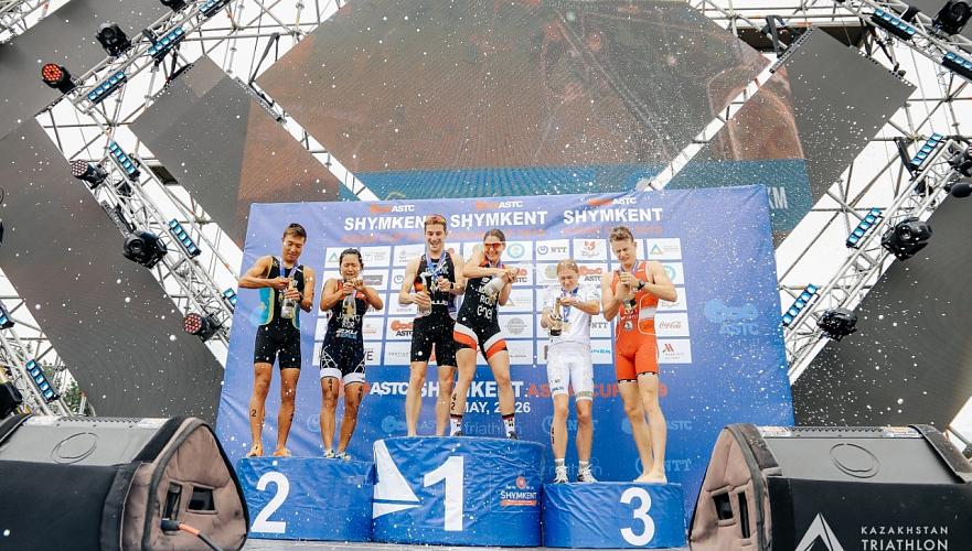 Казахстанский триатлонист стал вторым на Кубке Азии в Шымкенте
