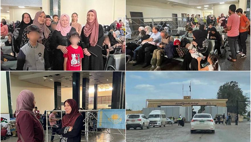 Около 100 граждан Казахстана покинули сектор Газа и направляются в Каир