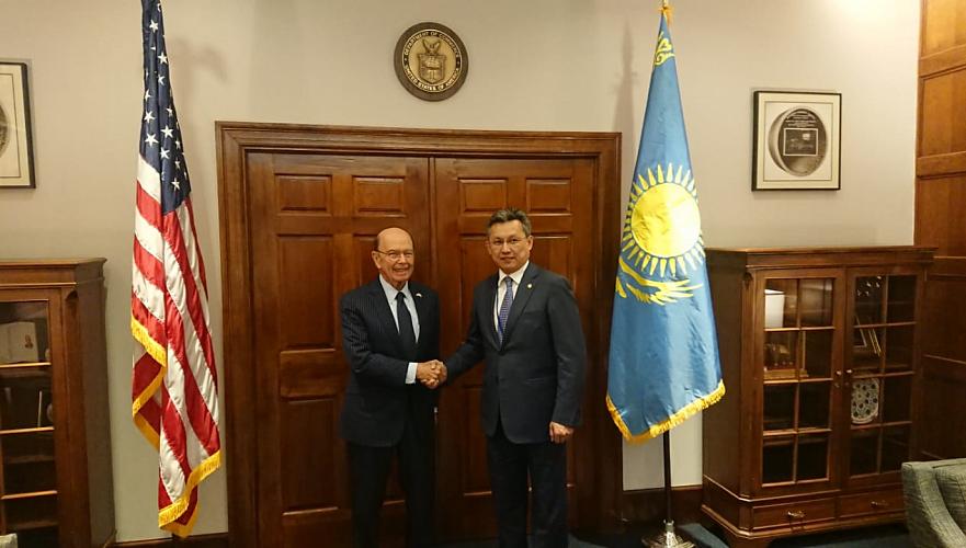 Бахыт Султанов предложил США 50 видов казахстанских товаров почти на $1 млрд