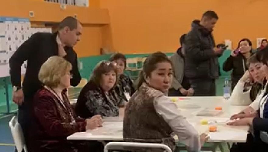 Расхождения по явке избирателей выявили на множестве участков в округе №5 в Алматы