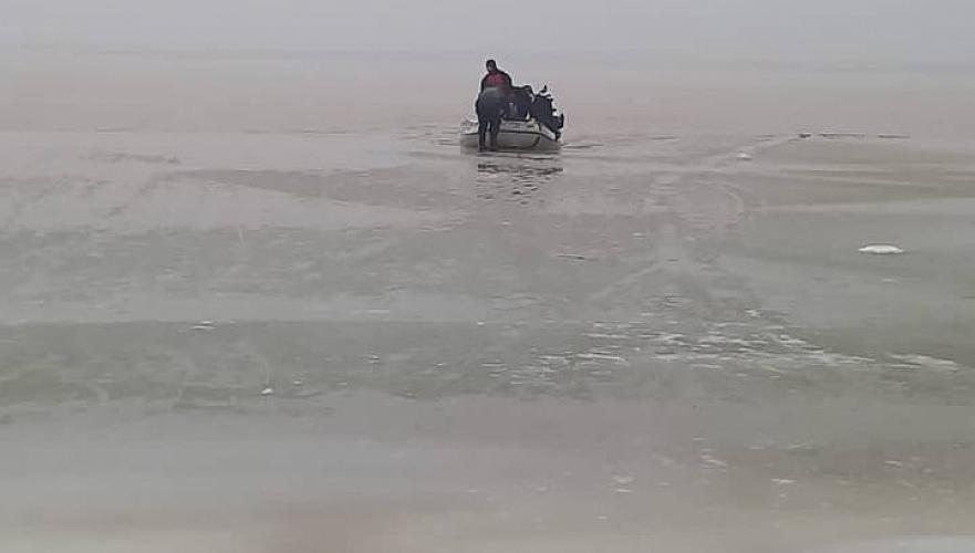 Два рыбака провалились под лед в Жамбылской области