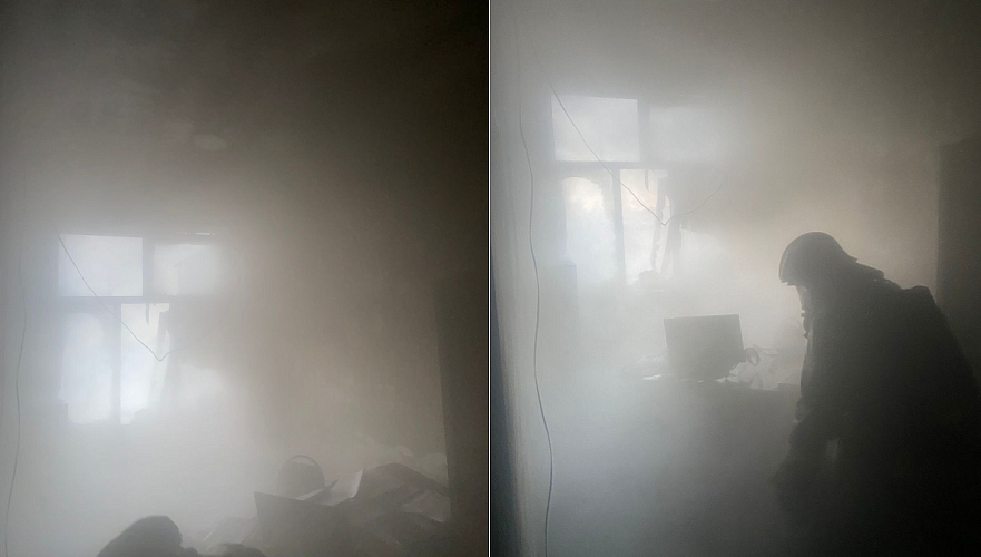 Пожар в молодежном ресурсном центре произошел в Павлодарской области