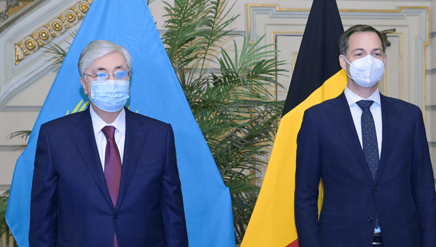 Токаев и премьер Бельгии договорились создать межправкомиссию по сотрудничеству