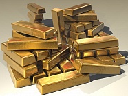 Цена на золото снизилась по итогам вечернего межбанковского фиксинга в Лондоне в понедельник 