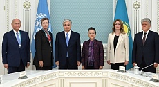 Токаев принял делегацию ООН