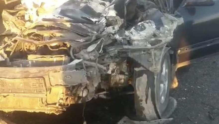 Водитель легковушки погиб при столкновении с грузовиком в Кызылординской области