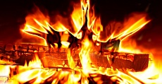 Пожар разгорелся в лесу природного резервата «Семей орманы»